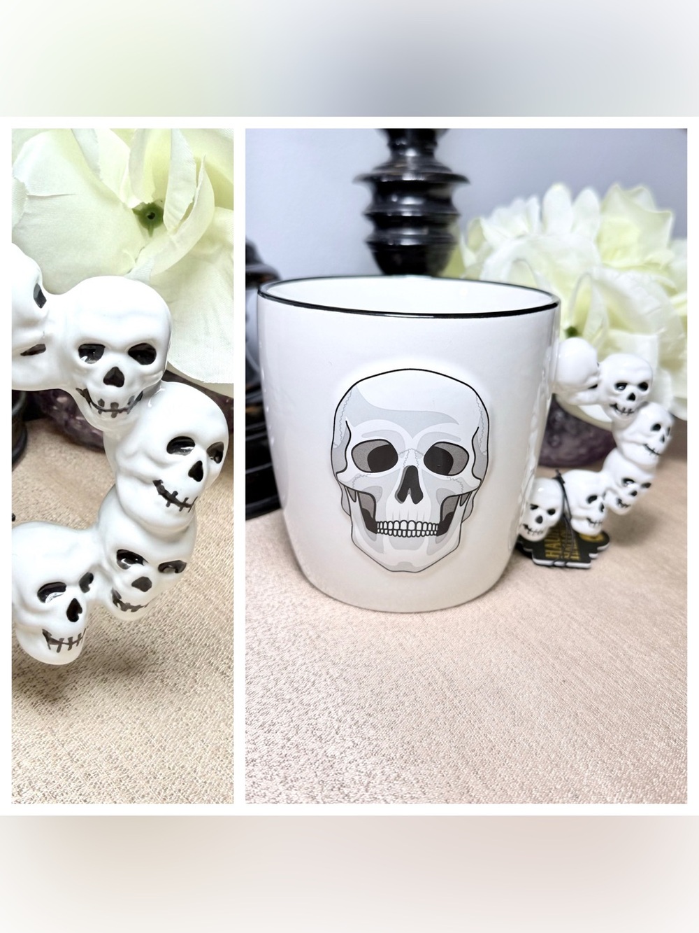 NWT SKULL/ SKELETON💀 Ceramic Mug